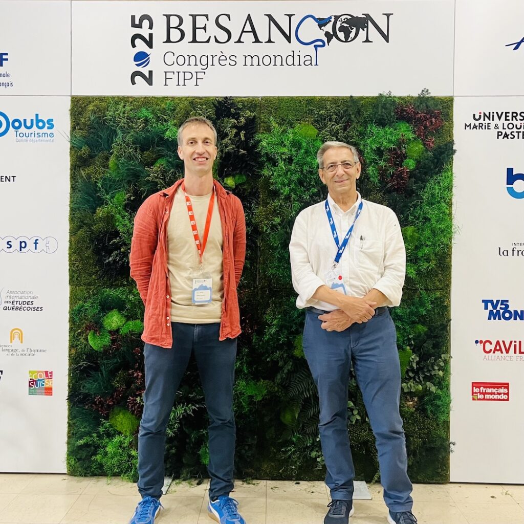 michel boiron corentin biette lecafedufle congres mondial des profs de francais fipf